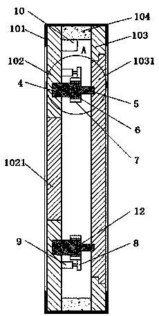 Quickly detachable door