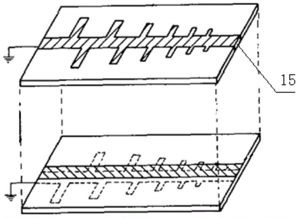 Wideband printed miniature log periodic antenna