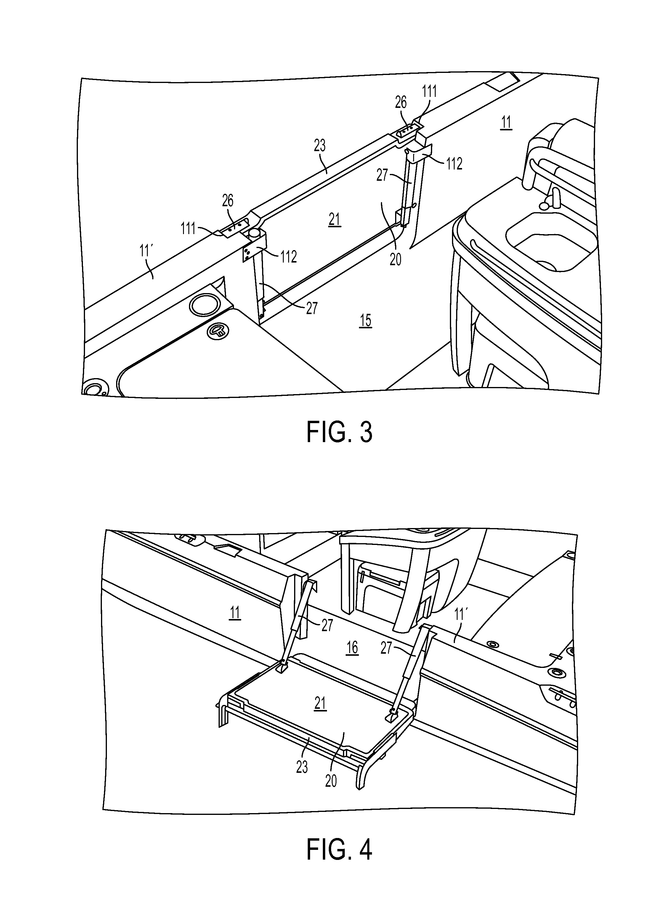 Marine vessel dive patio