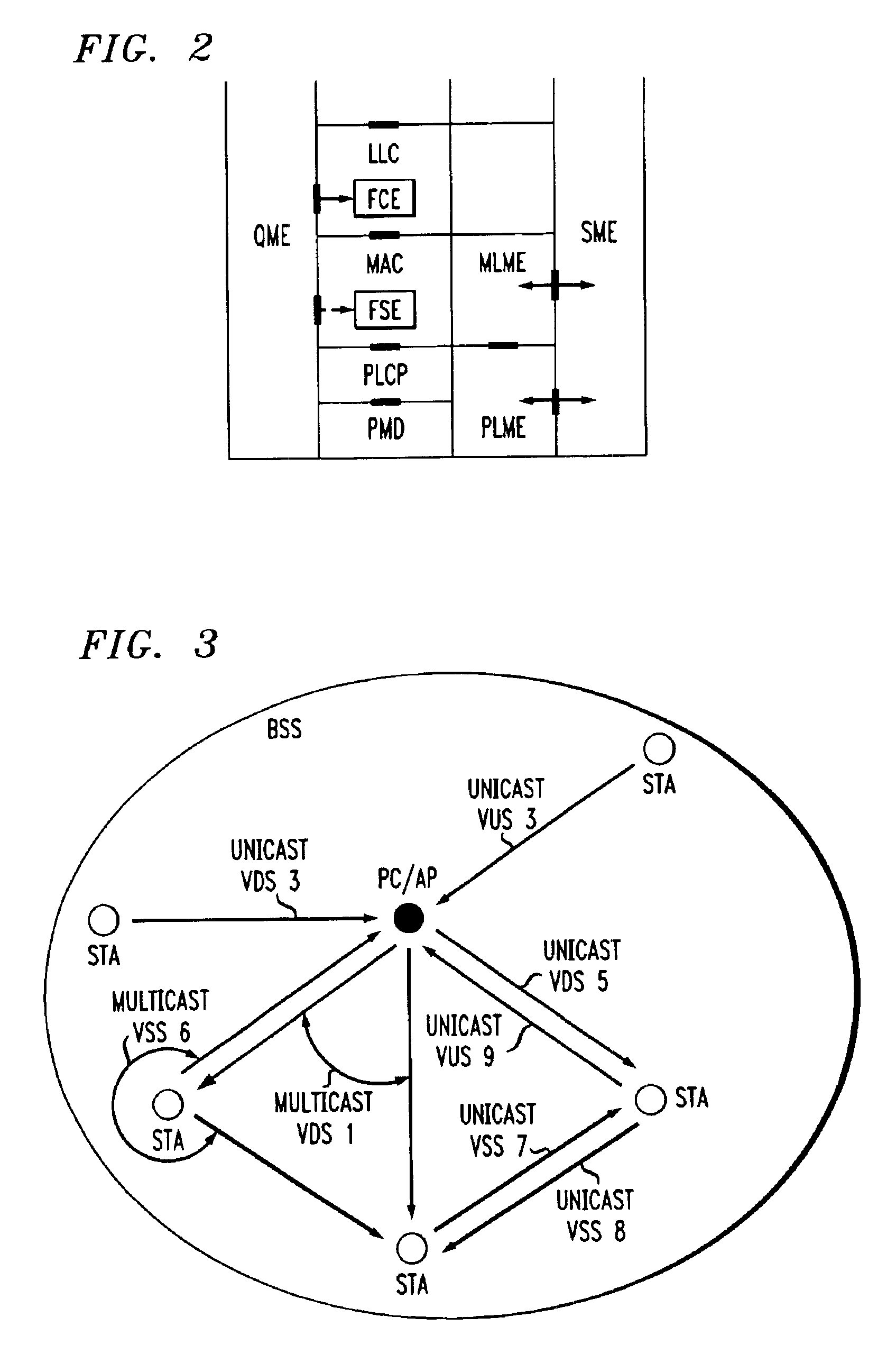 RSVP/SBM based side-stream session setup, modification, and teardown for QoS-driven wireless lans