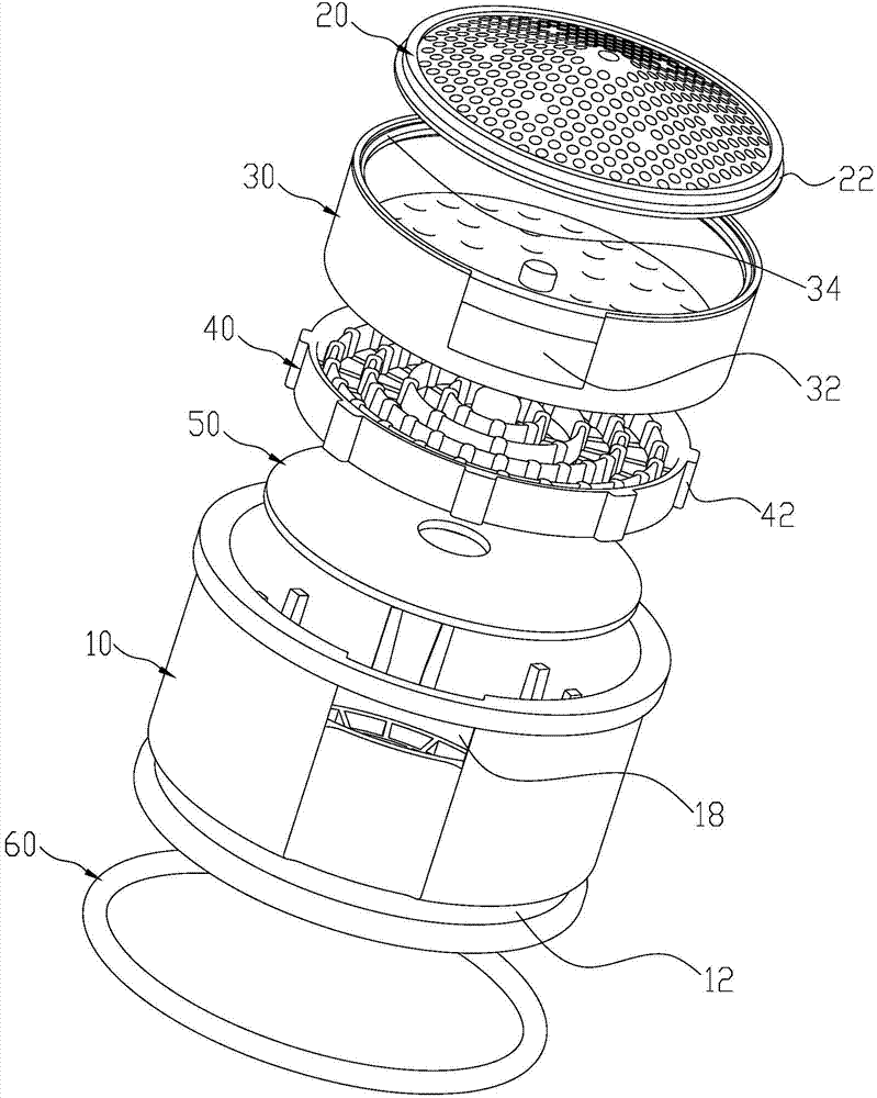 Water outflow rectifier