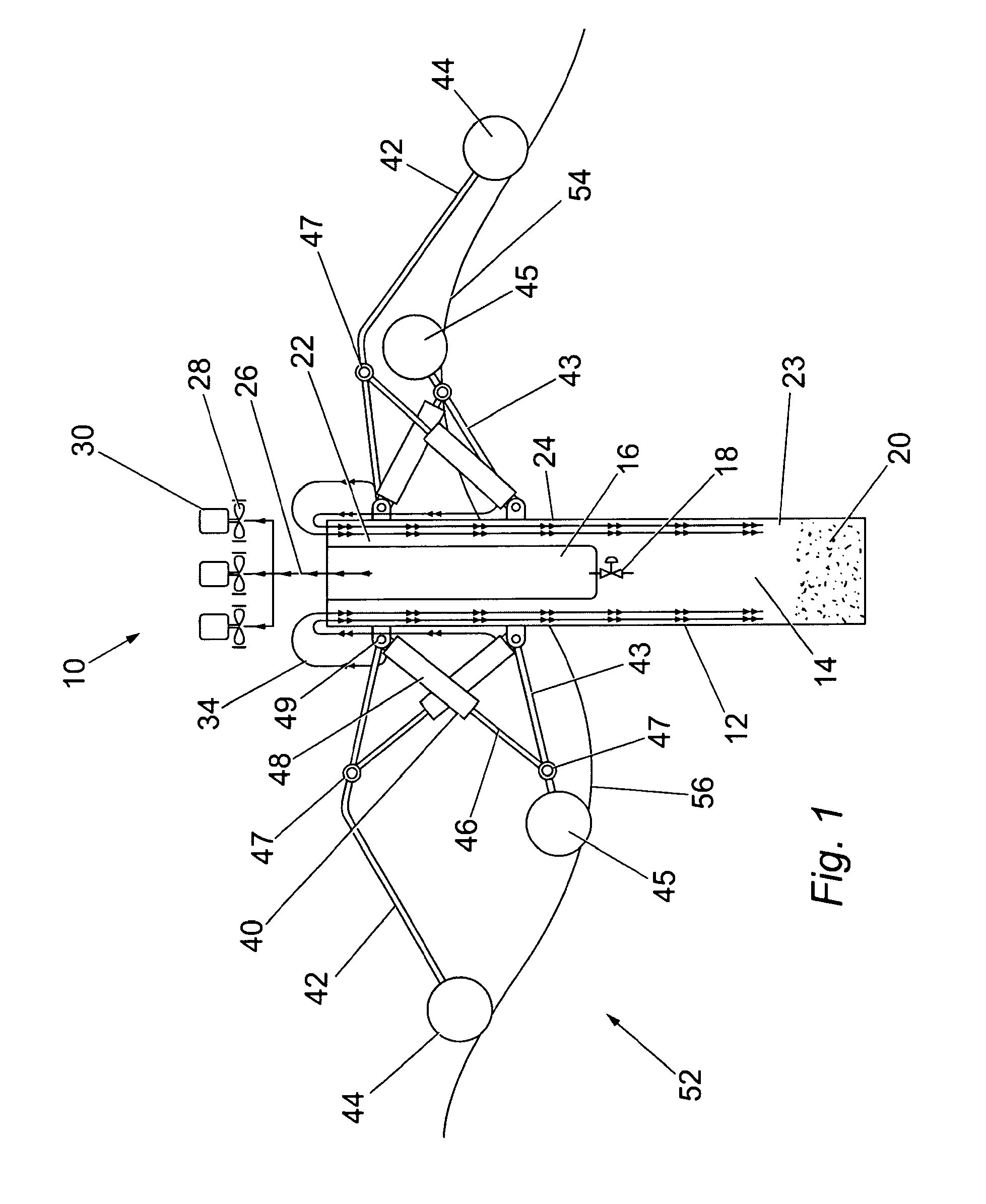 Method and apparatus for energy generation from wave motion