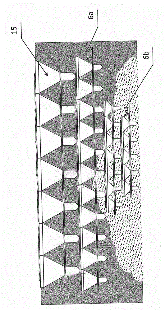 Dynamic construction method for structure for improving foundation bearing capacity