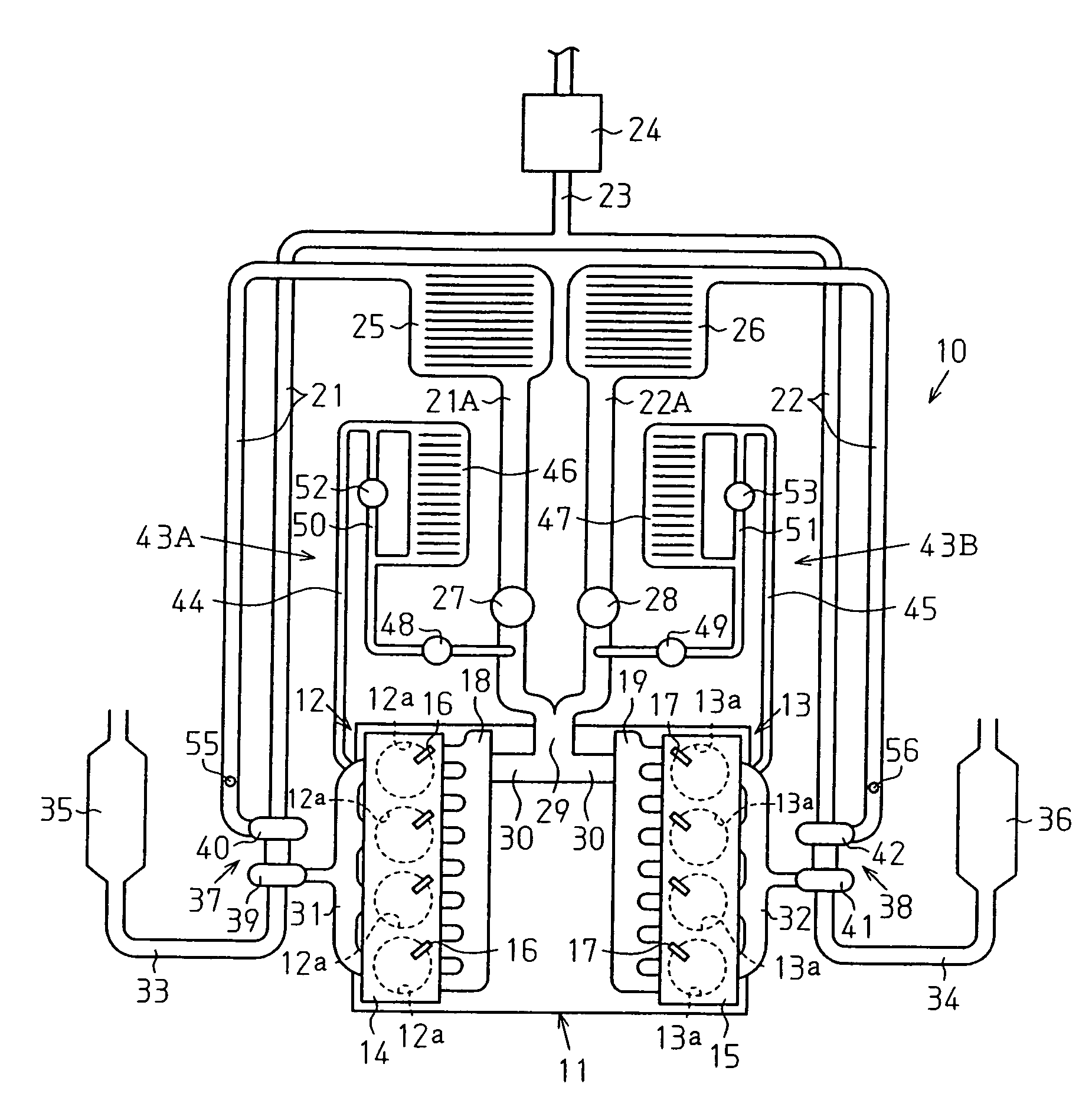 Trouble diagnosis apparatus for supercharger of internal combustion engine