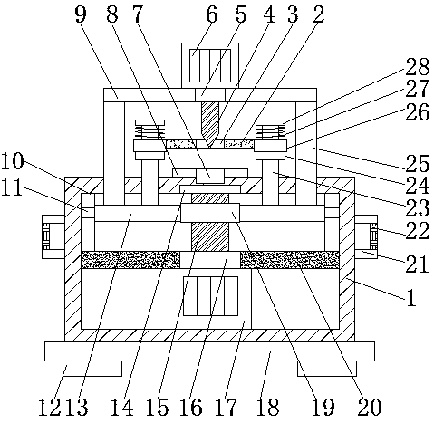 An industrial automatic drilling equipment