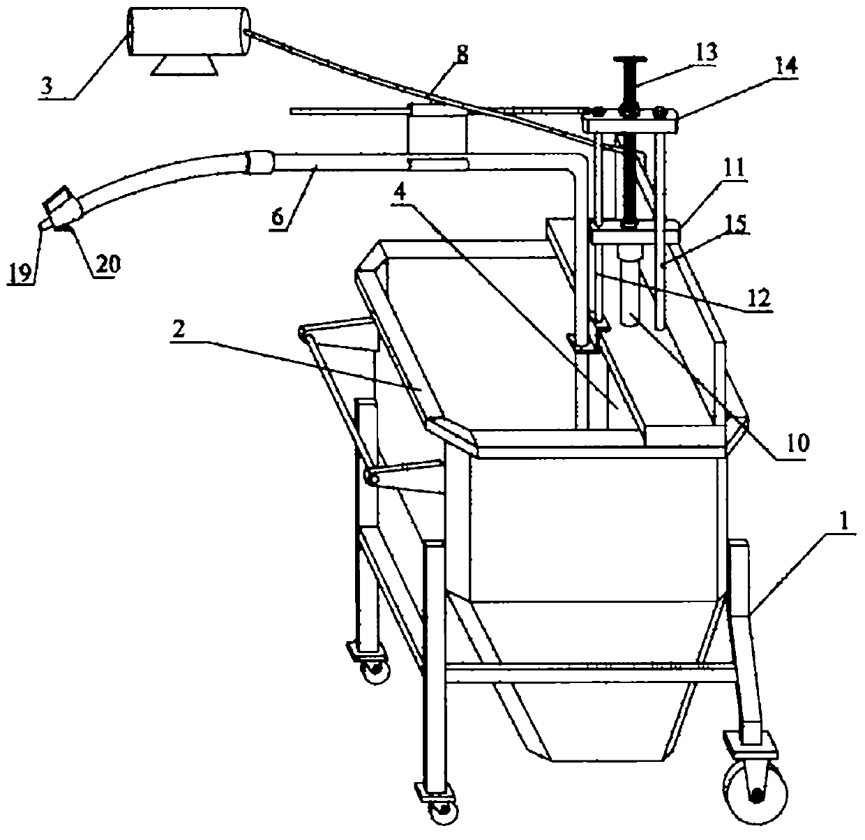 Feeding method of fat-liver duck