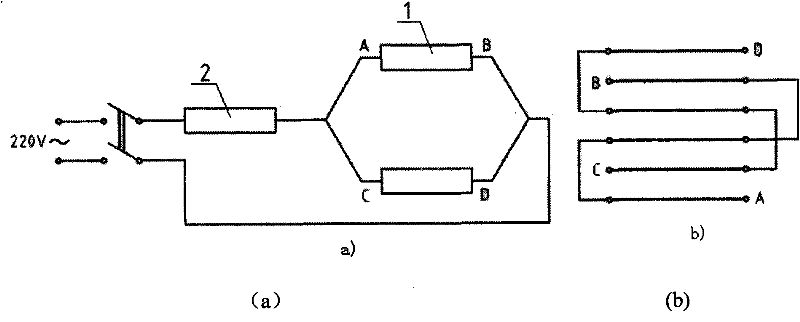 Test device for radiant heat resistance of fabrics