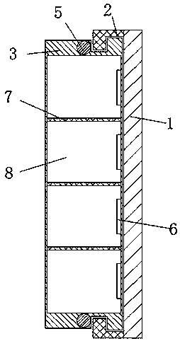 Timed feeding device for mountain forest free-range chickens