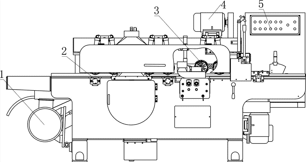 Three-axis sectioning multi-blade saw