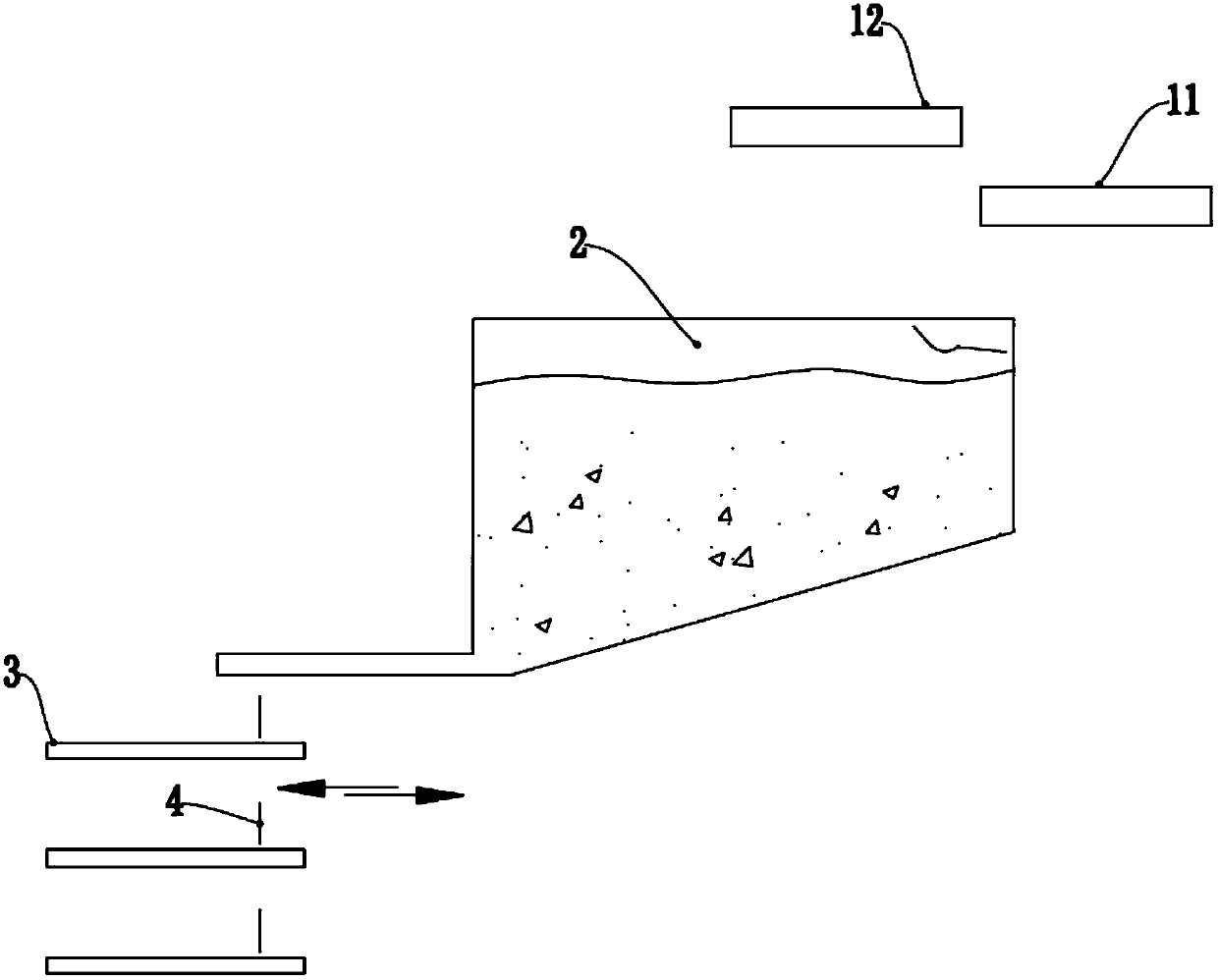 Method for recycling polishing waste slag and equipment used therefor