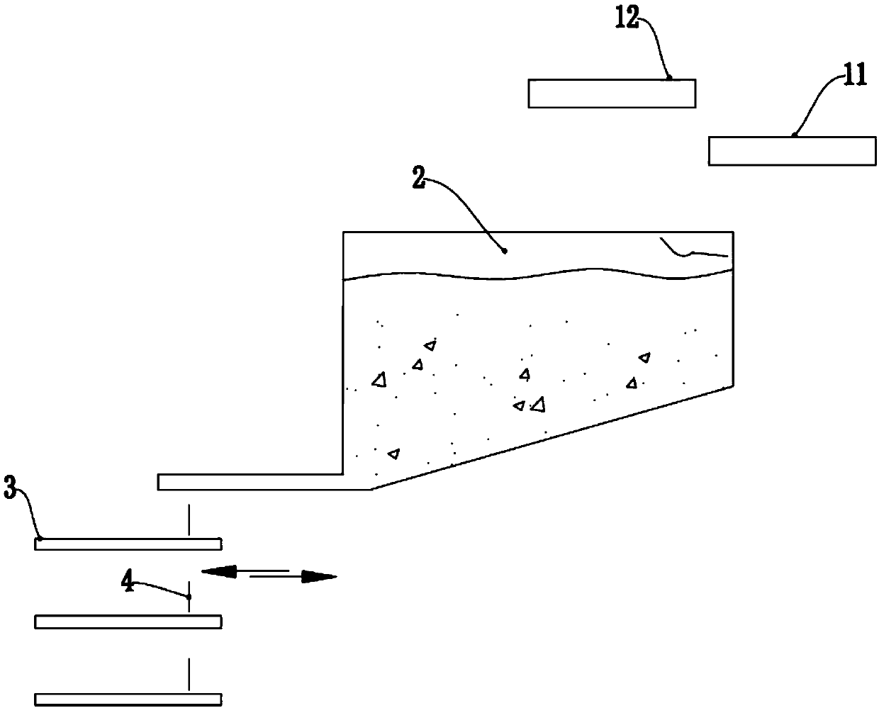 Method for recycling polishing waste slag and equipment used therefor