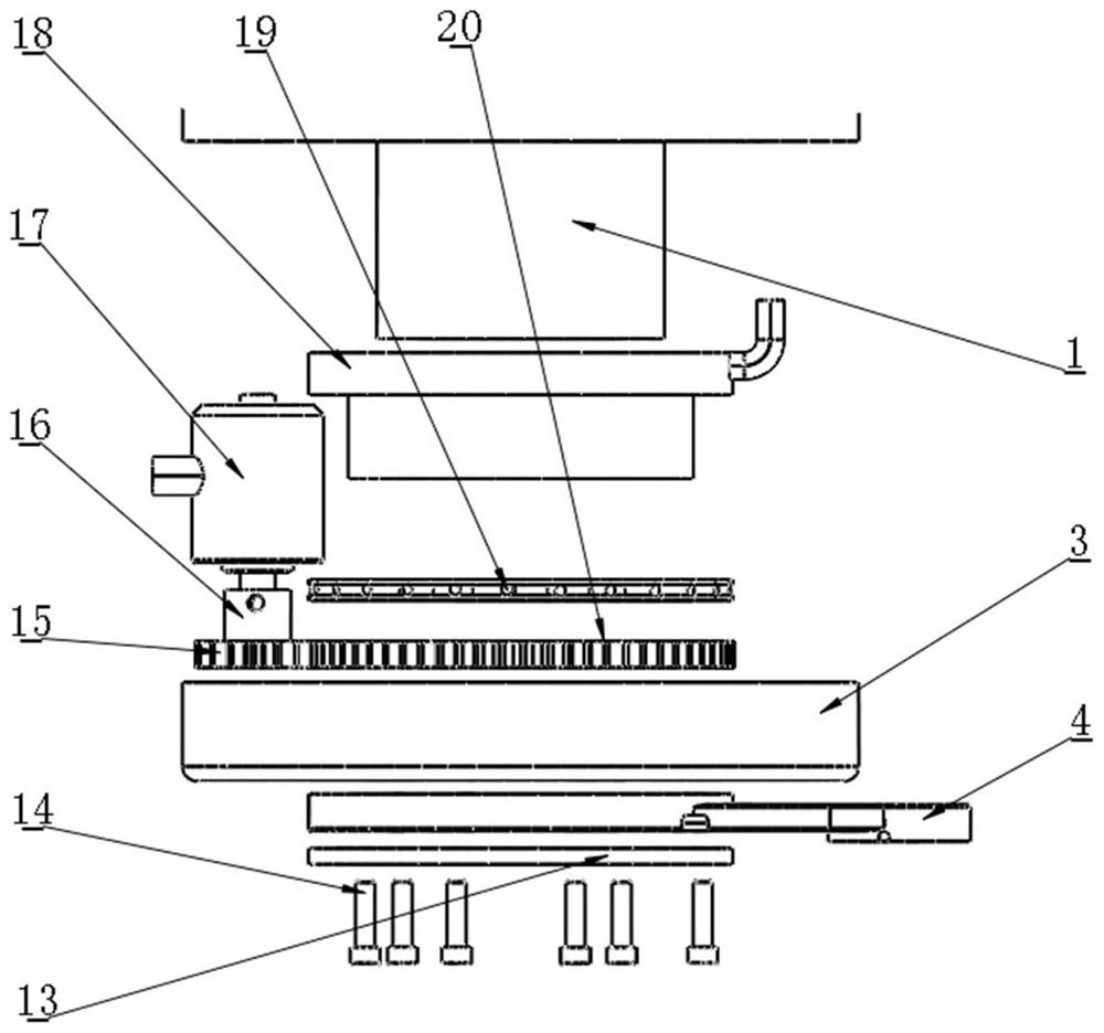 Laser composite ultrasonic auxiliary grinding machining unit and method suitable for curved surface component