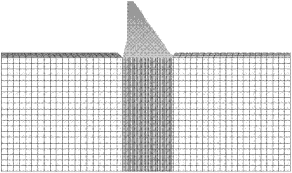 Method for inverting dam foundation restrained deformation based on dam in-situ displacement monitoring data