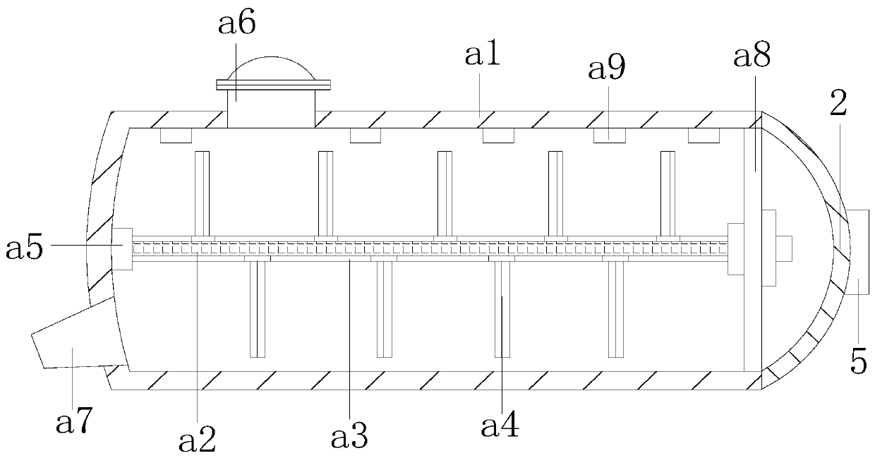 Horizontal rotary food fermentation equipment