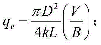 Conductive liquid volume and flow detecting device