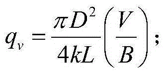 Conductive liquid volume and flow detecting device