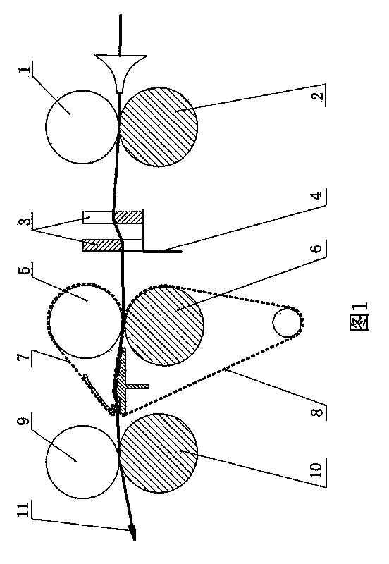 Curve drafting device