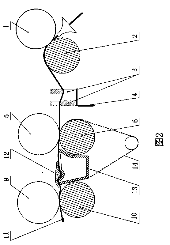 Curve drafting device