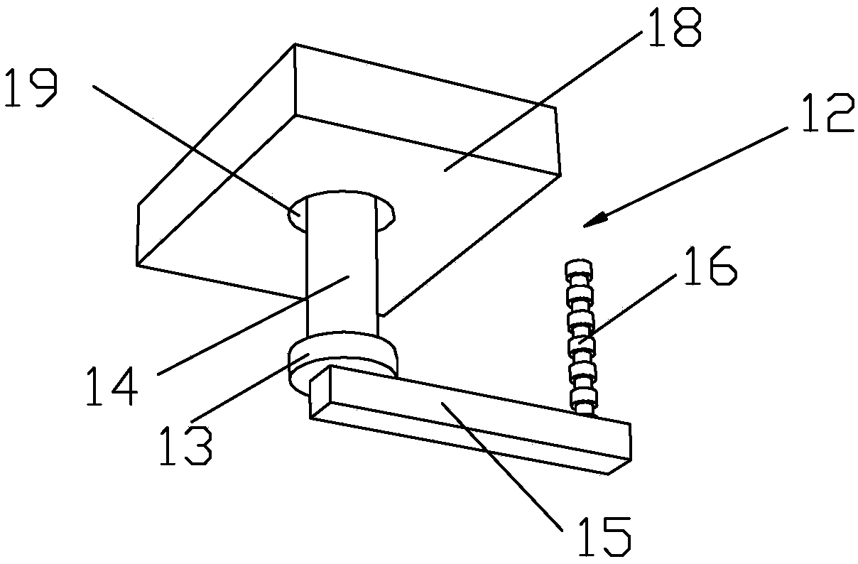 Test device for testing brake pad wear property and use method thereof