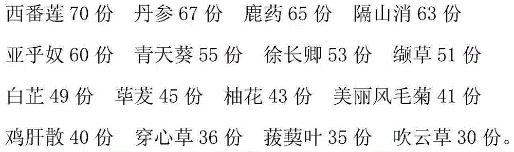 Traditional Chinese medicine preparation for preoperative anesthesia and preparation method of traditional Chinese medicine preparation