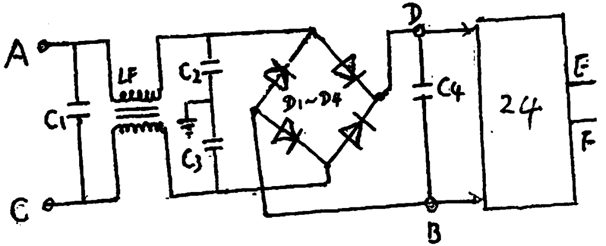 Alternating current and photovoltaic direct current dual purpose manual control cooling air conditioner