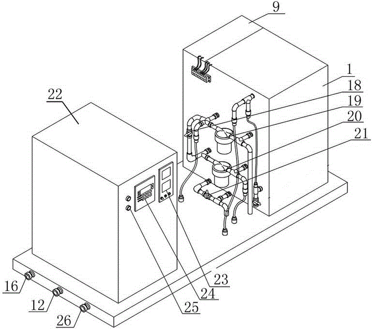 Chlorine dioxide generator adopting high-efficiency electrolytic method