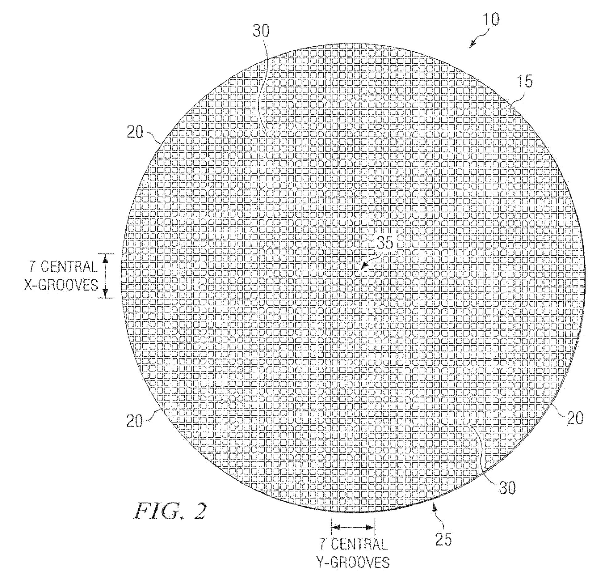 Chemical mechanical polishing pad having improved groove pattern