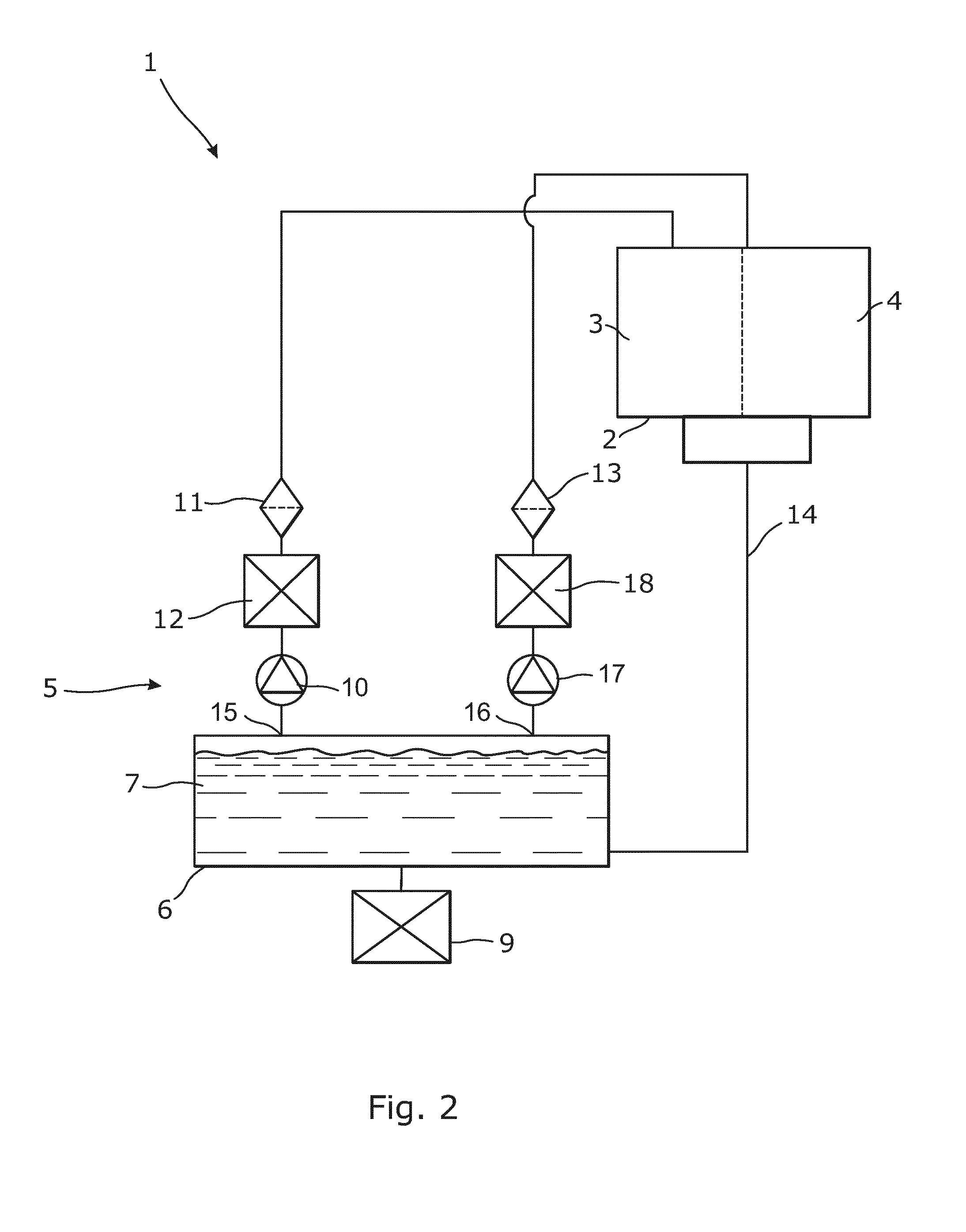 Machine system having a lubrication system