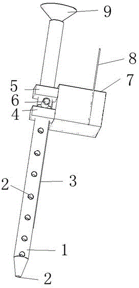 Zigbee network based insertion type wireless irrigation and subsurface water drainage device