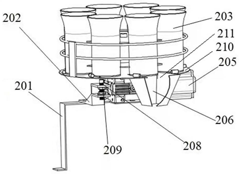 Seedling supplementing device and transplanter