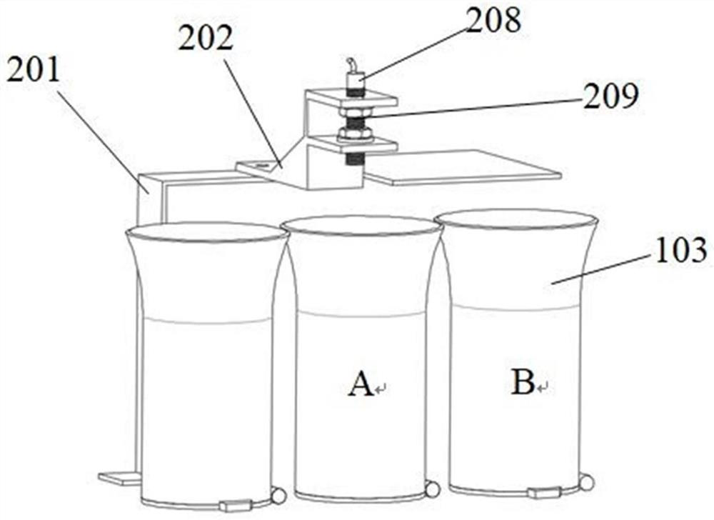 Seedling supplementing device and transplanter