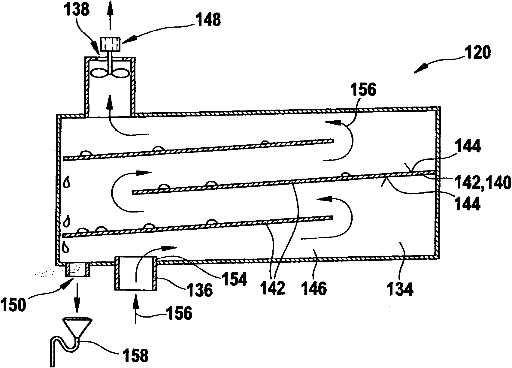 Front-load dishwasher machine with heat recovery