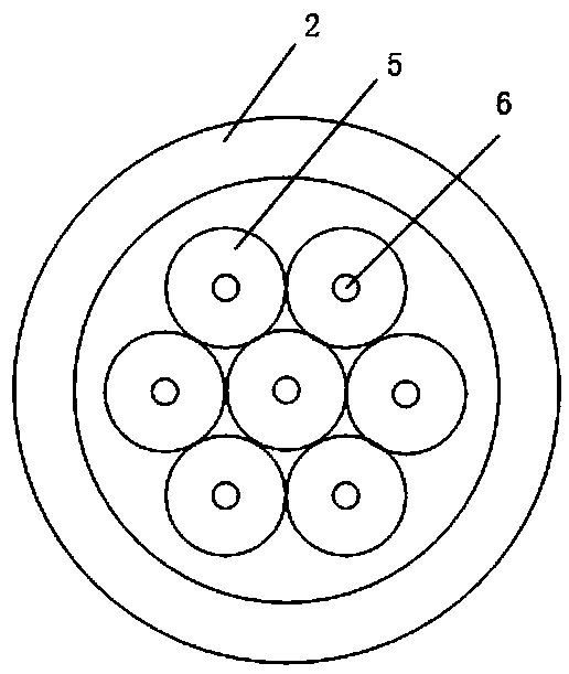 Multi-core optical fiber coupler and preparation method thereof