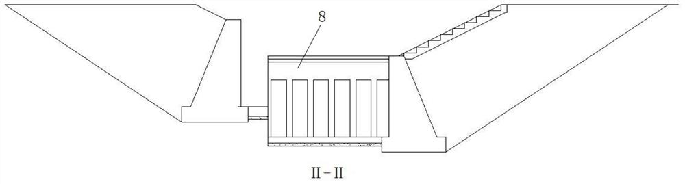 Snail retaining wall and snail settlement pond for water conservancy and hydropower projects