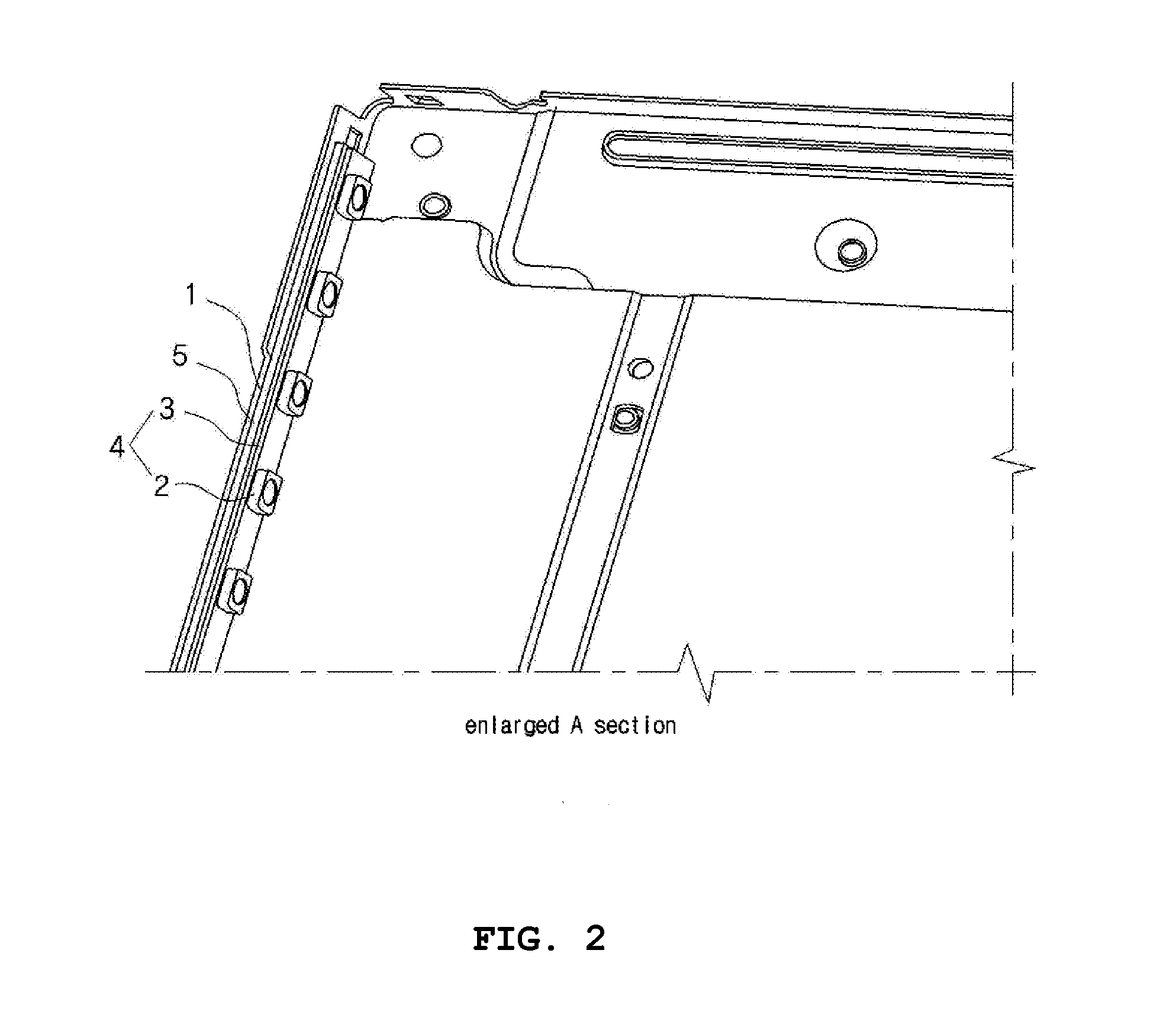 Light source device of backlight unit for display