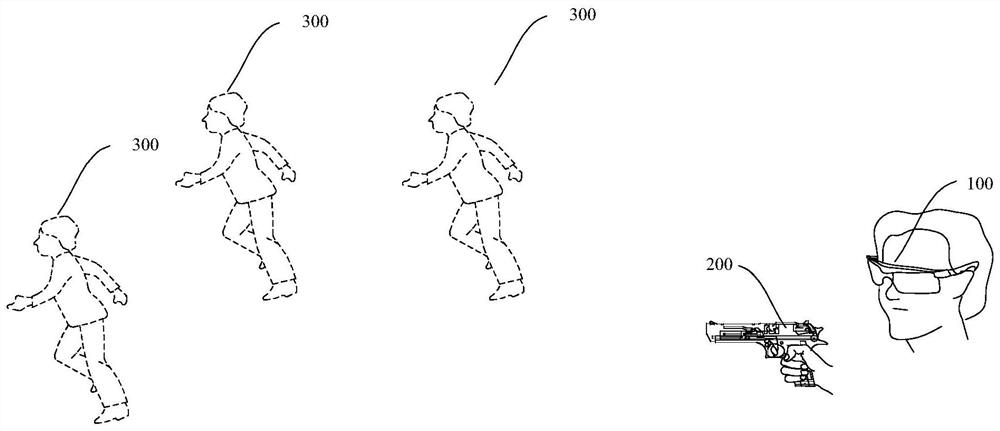 Shooting training method, device, terminal equipment and storage medium