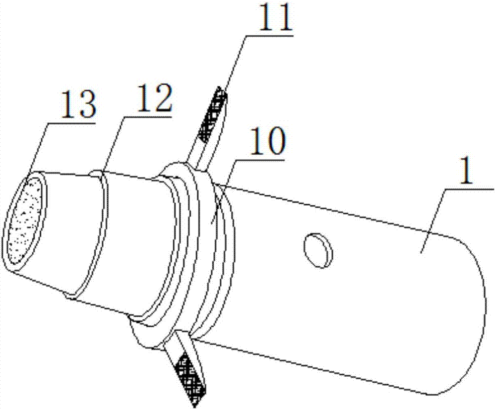 Spray-type dust removing device for environmental protection and maintenance of urban road