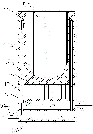 Cold crucible induction smelting method using ultrahigh smelting temperature