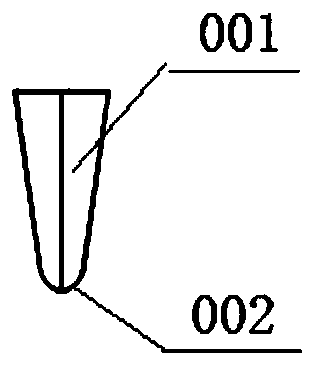 Drill bit with energy-gathered attack to unload well bottom stress and drilling method