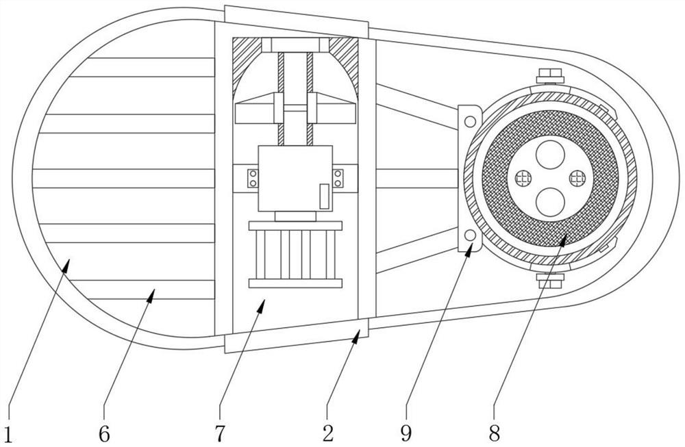 Bluetooth earphone mainboard with noise reduction structure and capable of shielding noise