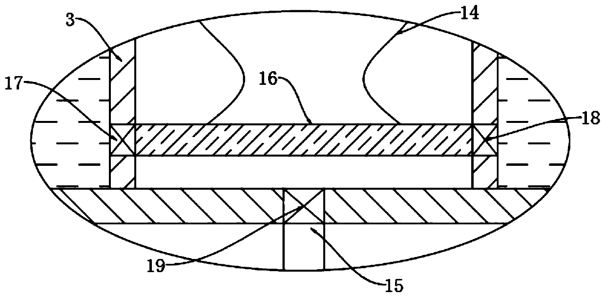 Automatic timed irrigation device for agricultural production