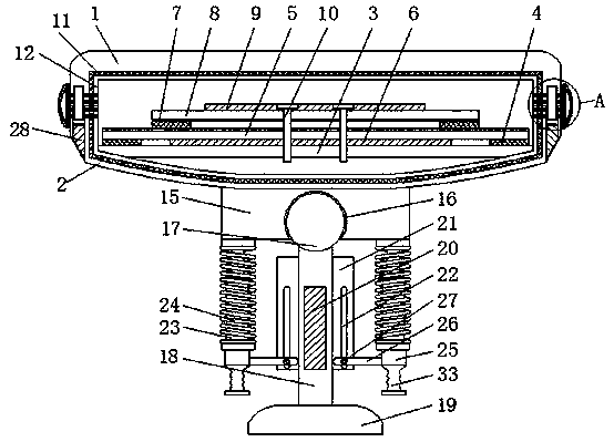 Multi-star and multi-frequency passive antenna based on microstrip antenna stack