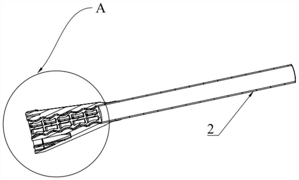 Mudguard supporting rod assembly and manufacturing method thereof