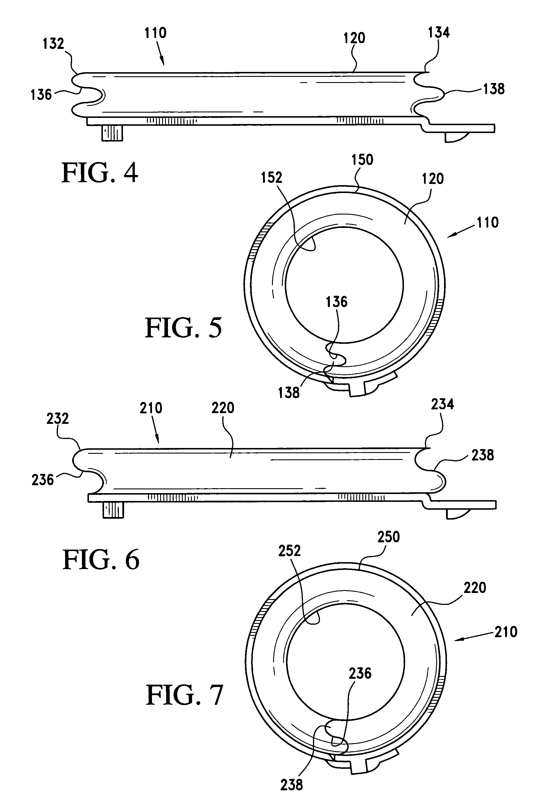 Gastric band with mating end profiles