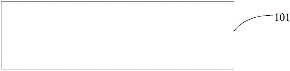 Radio frequency coplanar waveguide element based on silicon base on insulator and preparation method thereof