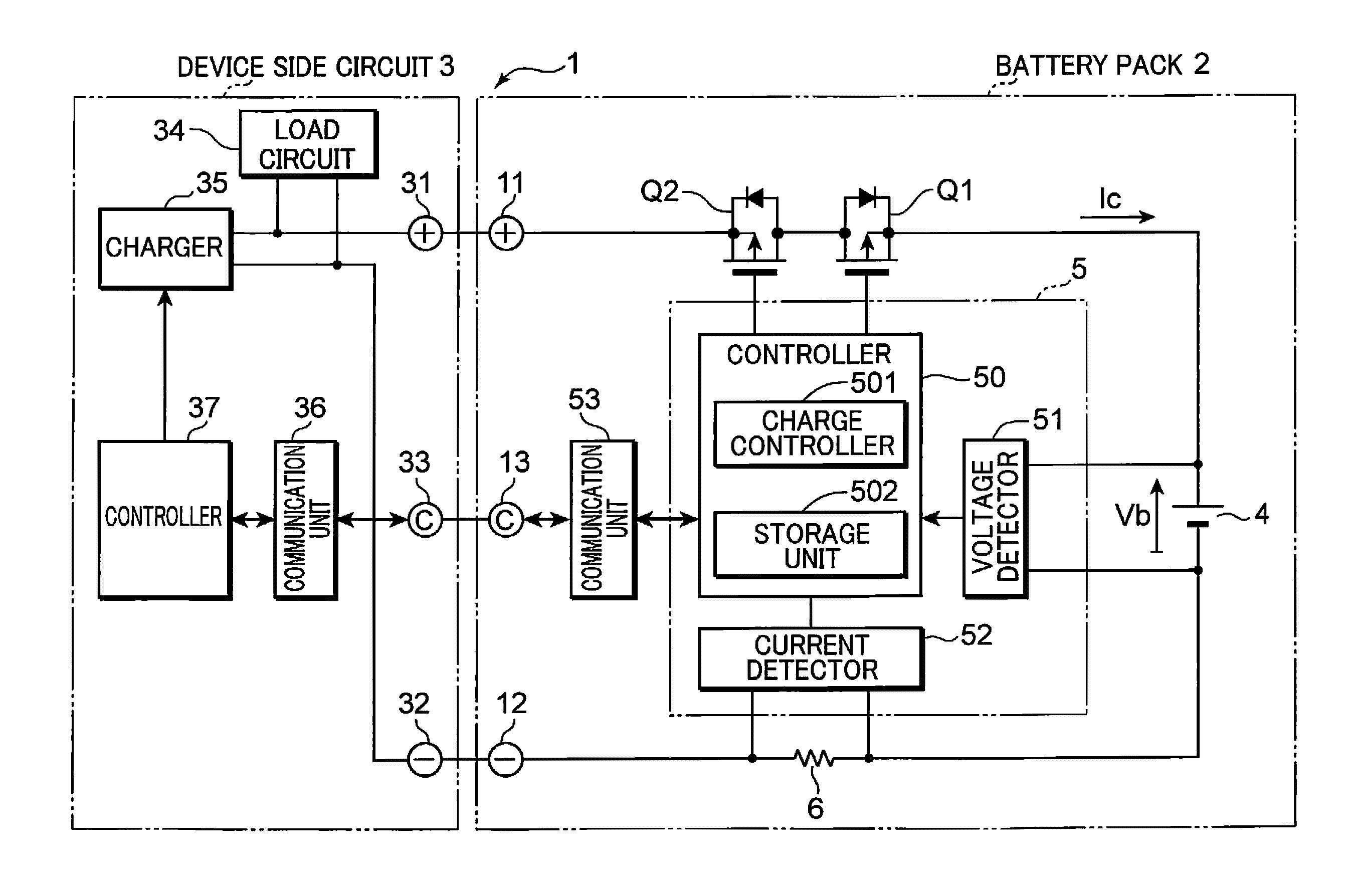 Charge control circuit, battery pack, and charging system