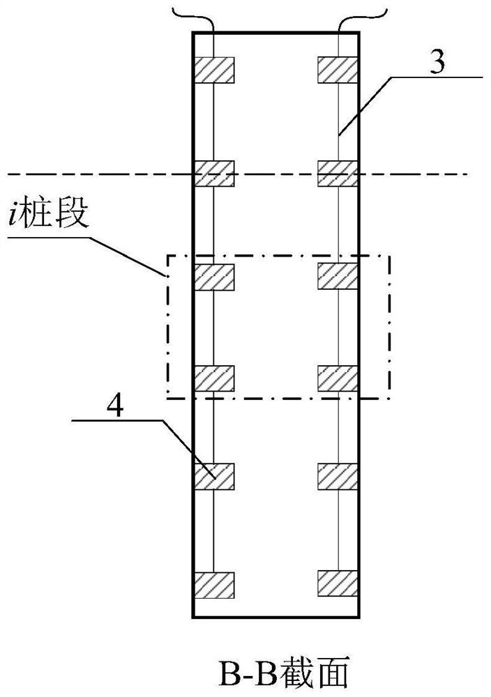 Tubular pile static bearing capacity testing method and system based on traveling wave tracing principle