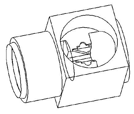 Optical communication seal welding type T-junction