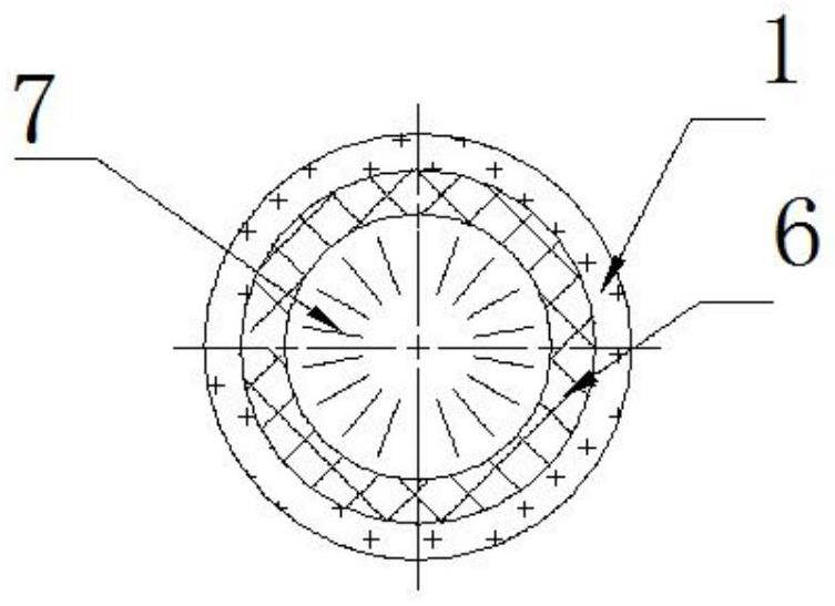 Composite air brick and argon blowing refining method in continuous casting ladle pouring process