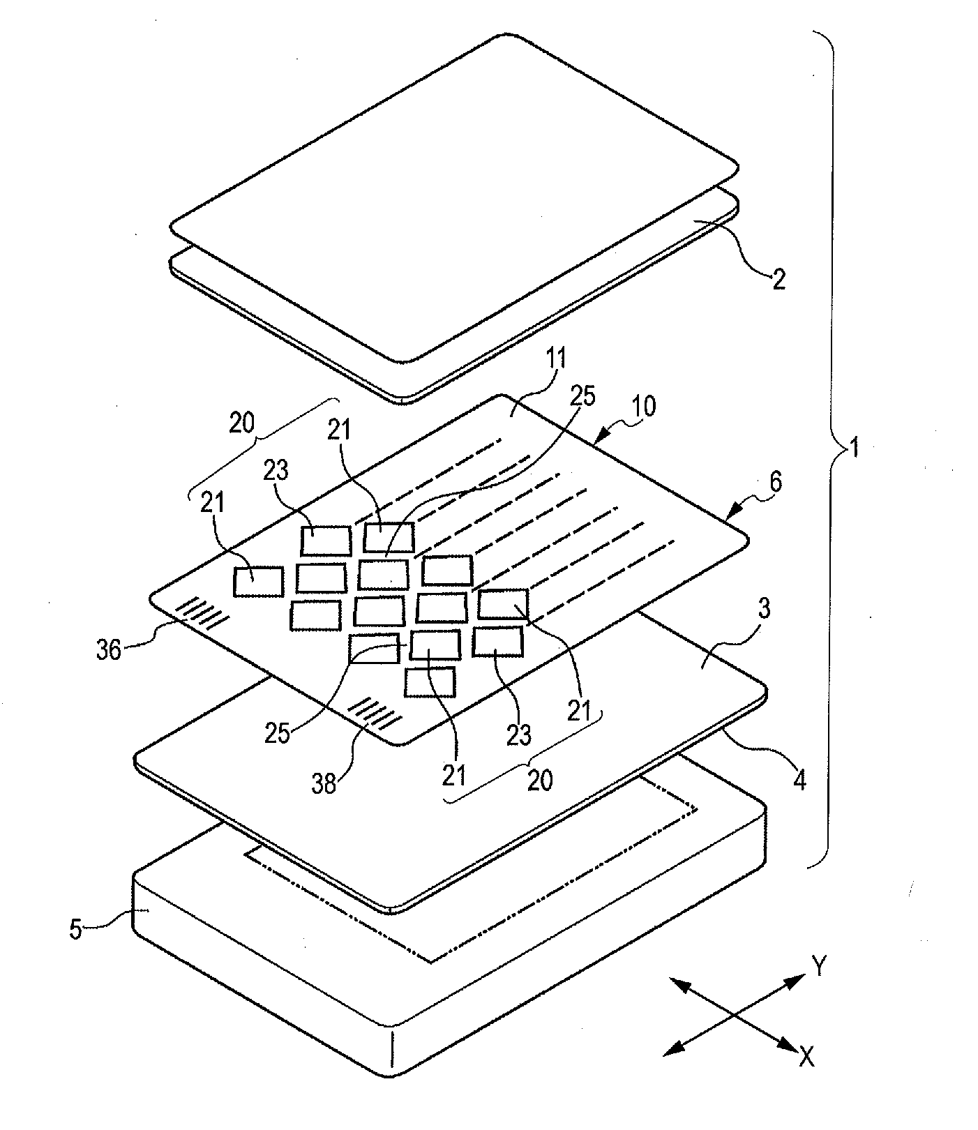 Light transmitting electrically conductive member and method for patterning the same